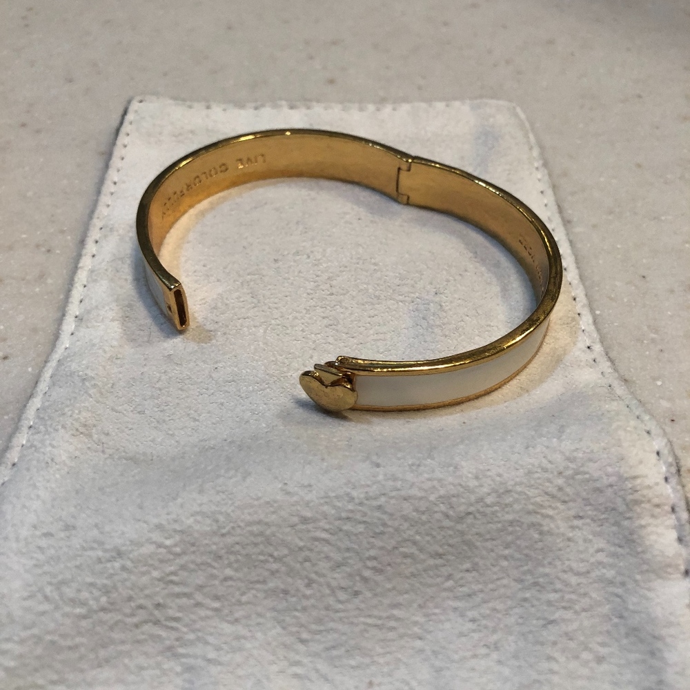 Enamel Kate Spade Bangle